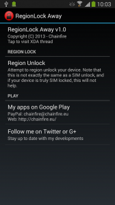 RegionLock-Away